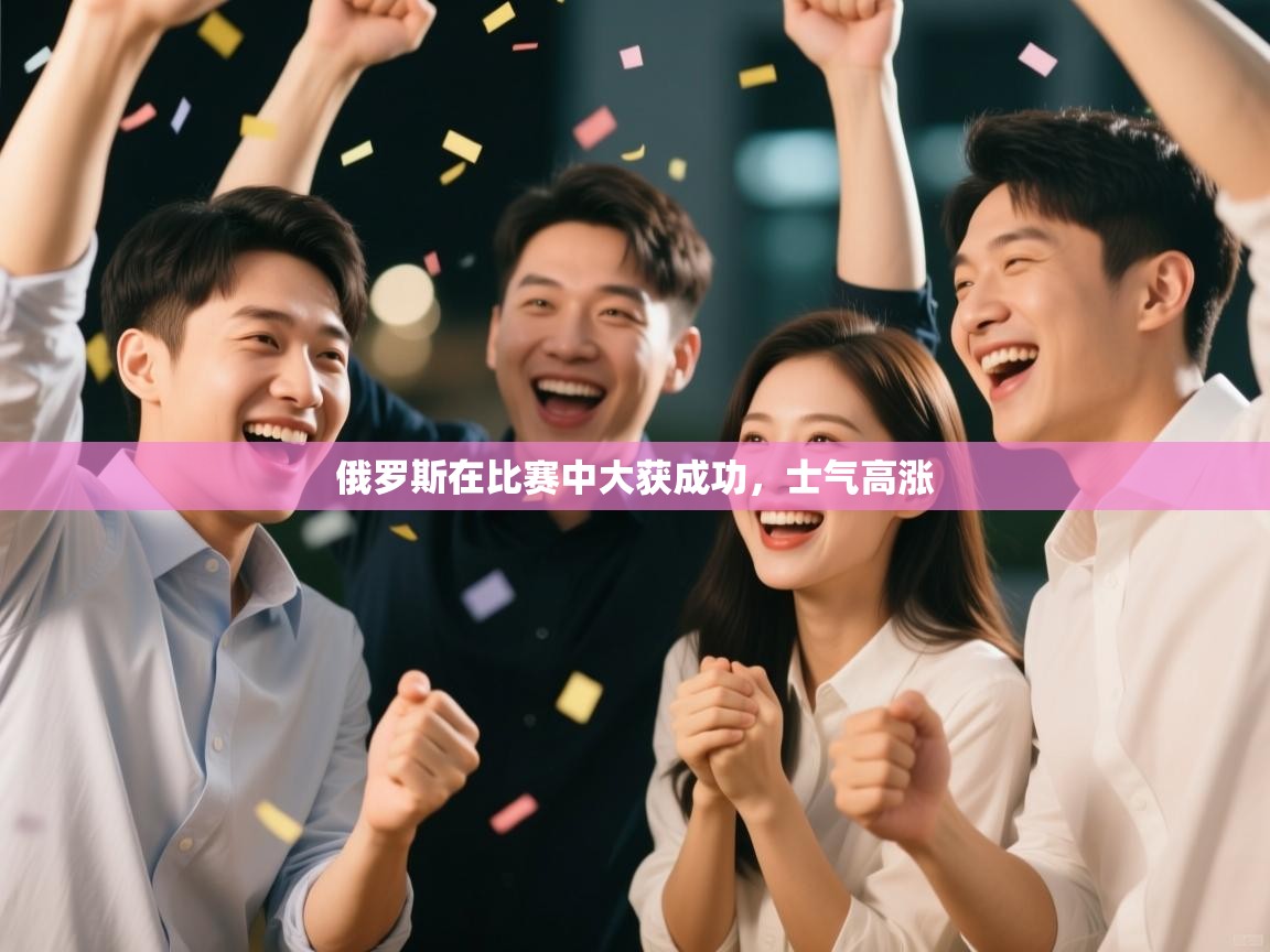 俄罗斯在比赛中大获成功，士气高涨